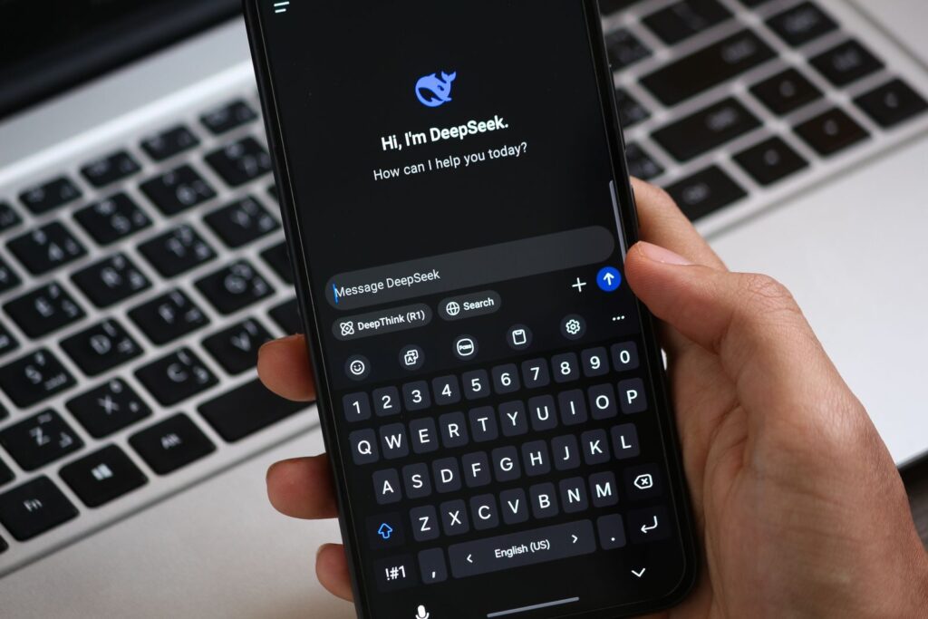Smartphone showing an AI chat assistant, where customers increasingly ask for recommendations
